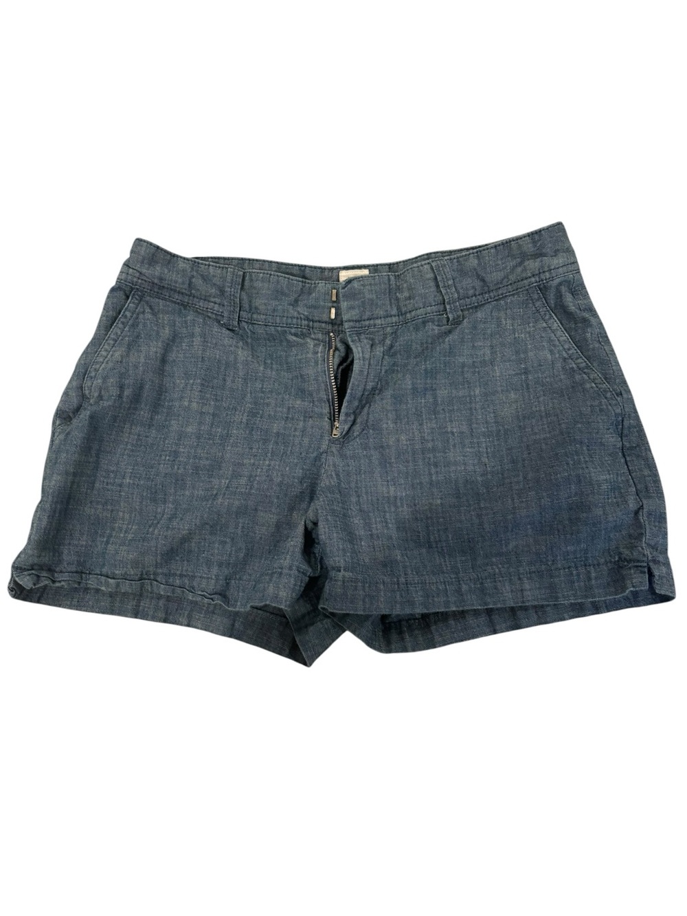 Gap Women's Casual Denim-Look Shorts - Blue Size 8